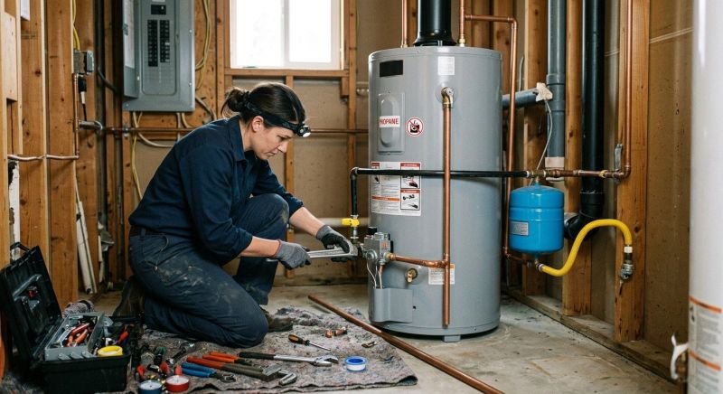 Propane Water Heater Repair in Columbus, OH