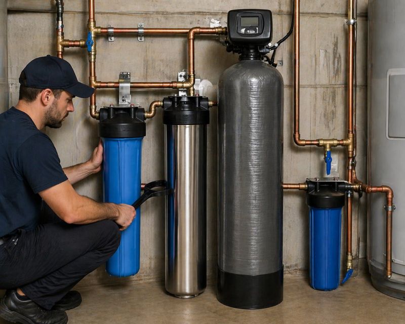 Whole Home Water Filtration in Austin, TX
