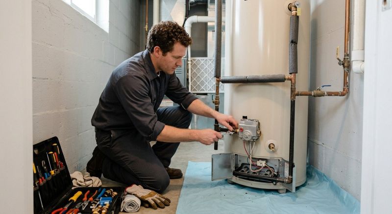 Gas Water Heater Repair in Fredericksburg, VA