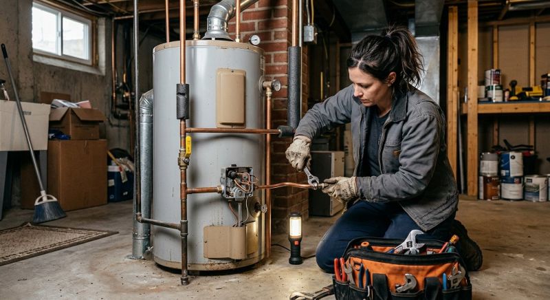 Gas Water Heater Repair in Fredericksburg, VA