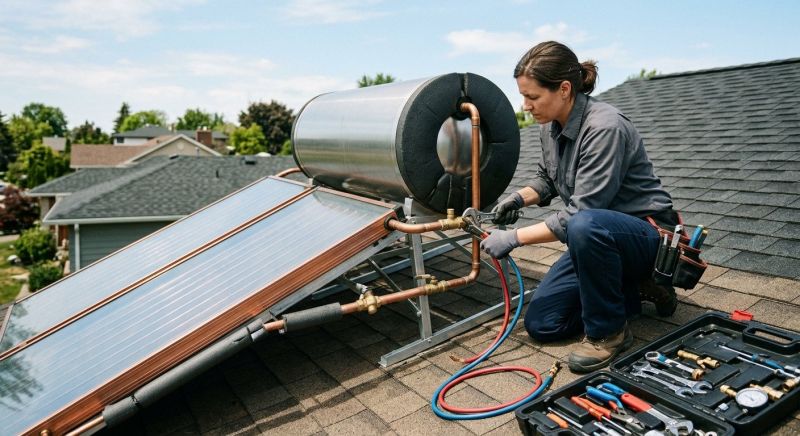 Solar Water Heater Maintenance in Boca Raton, FL