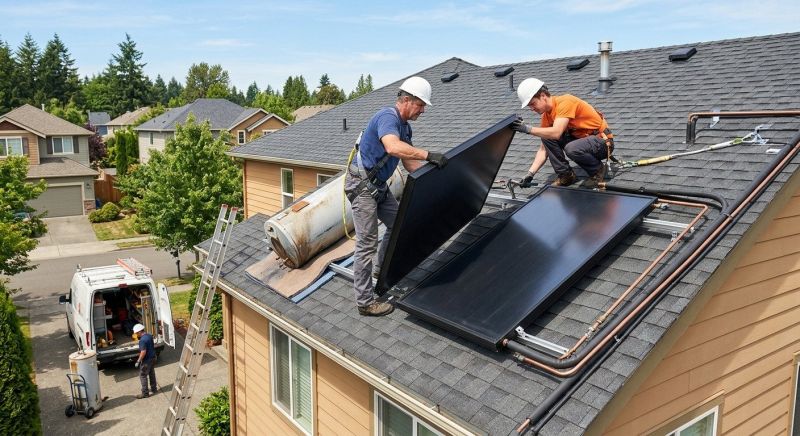 Solar Water Heater Replacement in Austin, TX