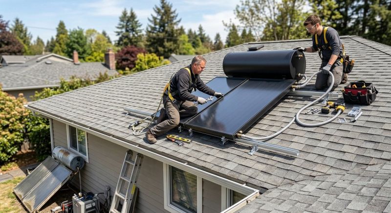 Solar Water Heater Replacement in Katy, TX