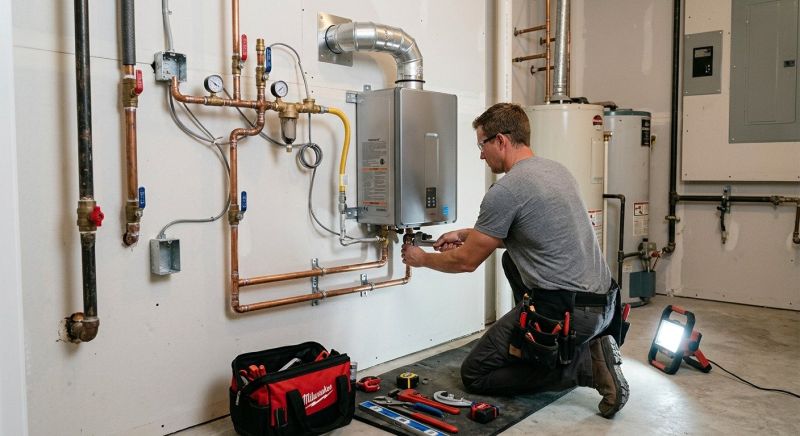 Tankless Heater Installation in Sacramento, CA